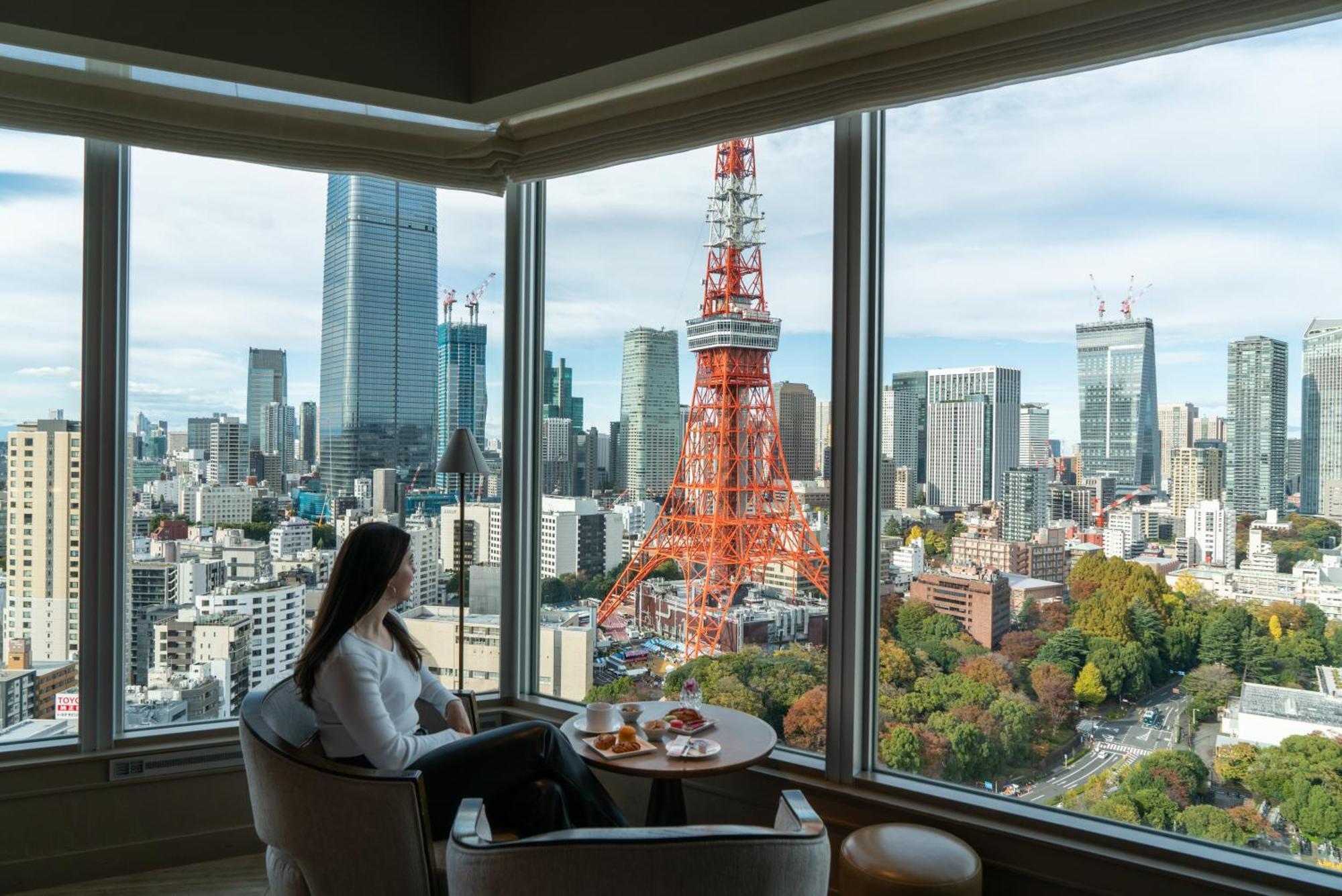 The Prince Park Tower Tokyo - Preferred Hotels & Resorts, Lvx Collection Esterno foto View from the hotel